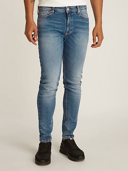 Tommy Jeans Skinny-fit-Jeans "Simon Skinny Jeans Slim", mit Logostickereien günstig online kaufen