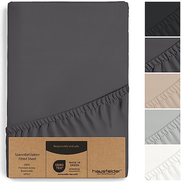 Hausfelder Spannbettlaken Boxspring Bettlaken 180/200x200 cm, günstig online kaufen