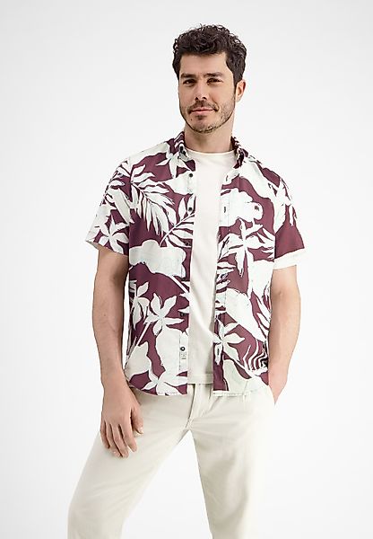 LERROS Kurzarmhemd "LERROS Halbarmhemd mit floralem Print" günstig online kaufen