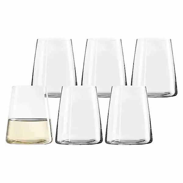 Stölzle Glas »Becher Power 380 ml 6er Set transparent« günstig online kaufen