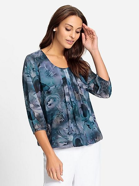 Witt Klassische Bluse Georgette-Bluse 3/4-Arm günstig online kaufen