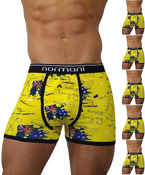 normani Retro Boxer 6 Stück Retro Boxershorts aus Baumwolle Unterhose aus a günstig online kaufen