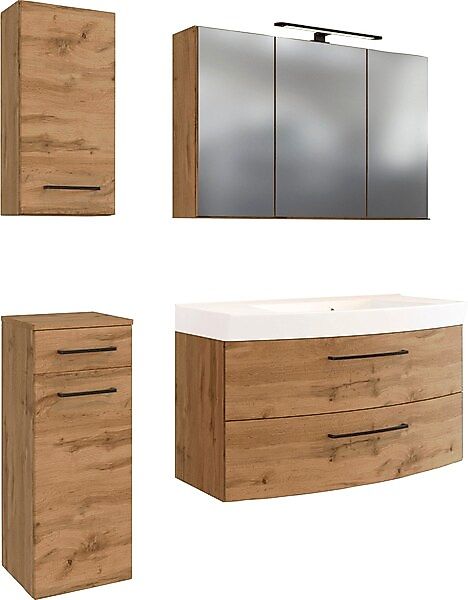 welltime Badmöbel-Set »Chicago« 4 Stk. tlg. günstig online kaufen
