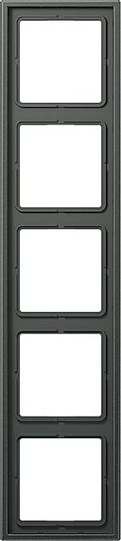 Jung Rahmen 5-fach anth waage/senkrecht AL 2985 AN günstig online kaufen