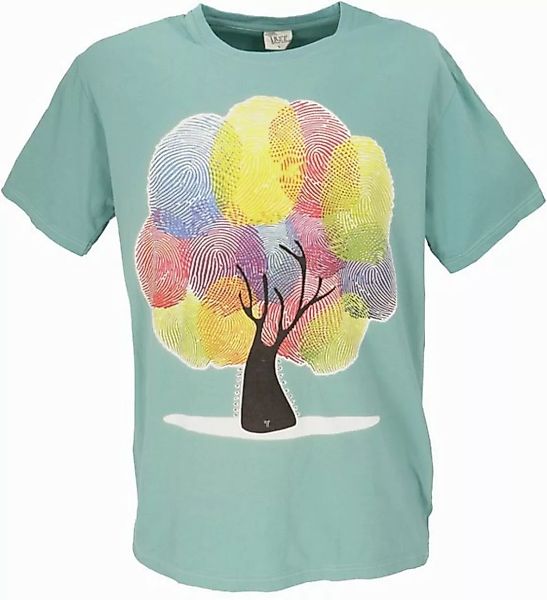 Guru-Shop T-Shirt Retro T-Shirt, Tree save earth T-Shirt - Finger.. Retro günstig online kaufen