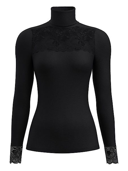 CALIDA Langarmshirt Silky Wool Glam Damen (1-tlg) günstig online kaufen