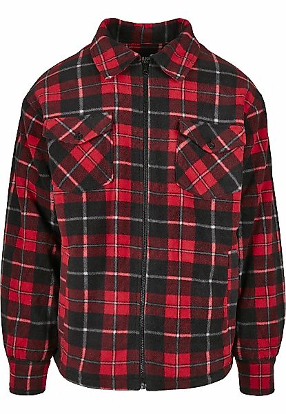 URBAN CLASSICS Langmantel "Urban Classics Herren Plaid Teddy Lined Shirt Ja günstig online kaufen