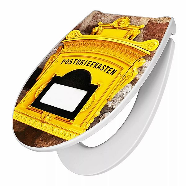 Banjado Premium Toilettendeckel Mit Absenkautomatik WC-Sitz Soft Close Hygi günstig online kaufen