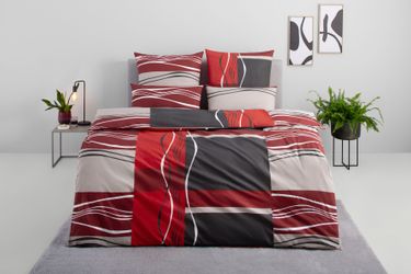 my home Bettwäsche "Kelian" 3 tlg. in verschiedenen Qualitäten, gemusterte günstig online kaufen