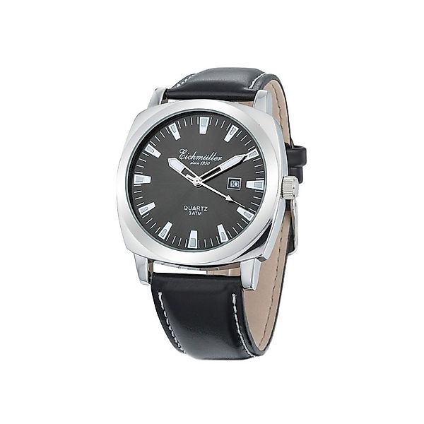 Eichmüller Quarzuhr RE1170 Elegante Herrenuhr Schwarz günstig online kaufen