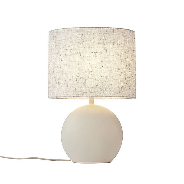 Qazqa Tischleuchte Timo, ohne Leuchtmittel, E27, Beige, Japandi, Kunststoff günstig online kaufen