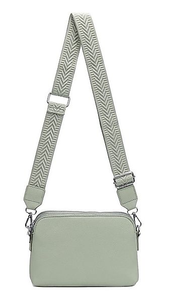 ITALYSHOP24 Schultertasche Damen Tasche Bodybag Umhängetasche Crossbody Bru günstig online kaufen