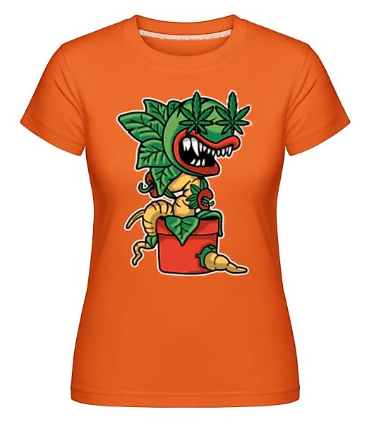 Cannabis Pflanze · Shirtinator Frauen T-Shirt günstig online kaufen