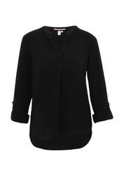 QS Langarmbluse Bluse Tunikabluse mit Ärmeln günstig online kaufen
