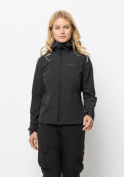 Jack Wolfskin Softshelljacke "KAMMWEG JKT W", mit Kapuze günstig online kaufen
