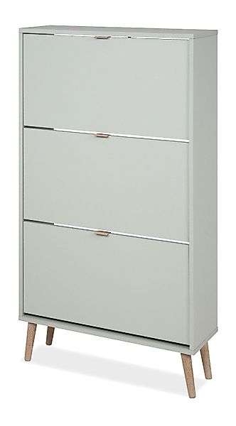 Furn.Design Schuhkipper Aldan (Schuhschrank in Pastellgrün, günstig online kaufen