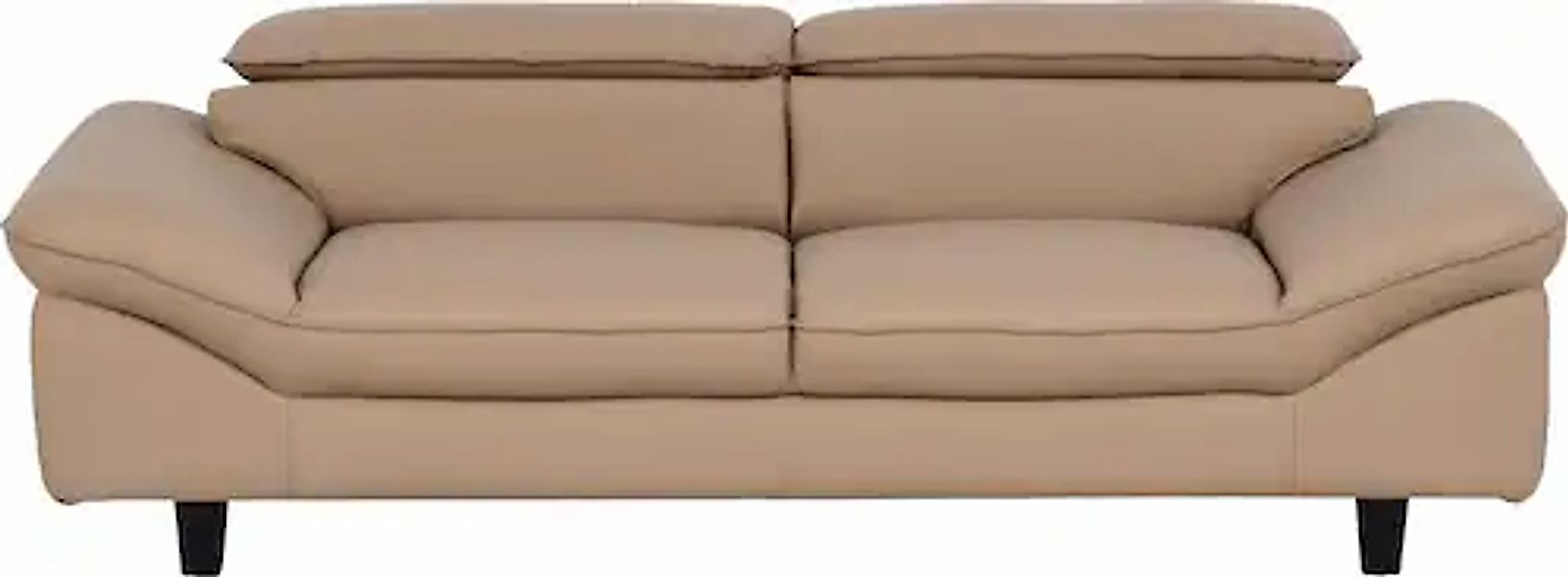 Home affaire 3-Sitzer »Pilot«, Big-Sofa mit Kopfteilverstellung günstig online kaufen