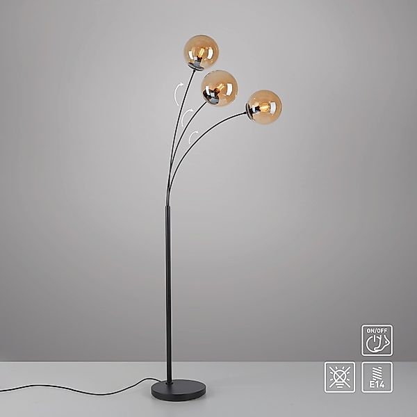 andas Stehlampe »Nymölla«, 3 flammig, Leuchtmittel E14   ohne Leuchtmittel, günstig online kaufen