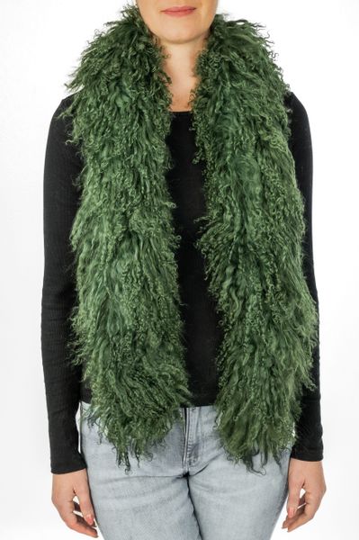LIRA Deko Wollschal 100 % Lammfell günstig online kaufen