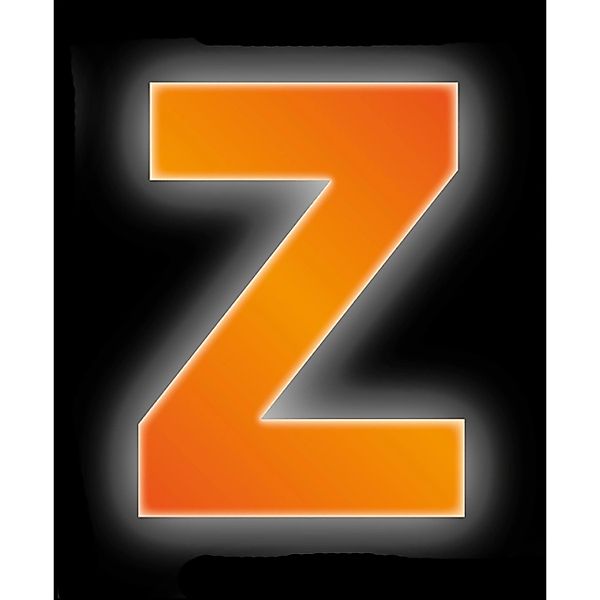 Conacord Klebebuchstabe Z Reflektierend 8 cm Orange günstig online kaufen