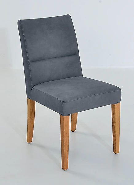 K+W Komfort & Wohnen 4-Fußstuhl »GOBY« () 4-Fuß-Holzstuhl in Wildeiche geöl günstig online kaufen