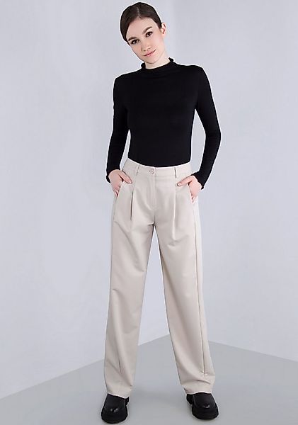 IMPERIAL Bundfaltenhose mit weitem Bein günstig online kaufen