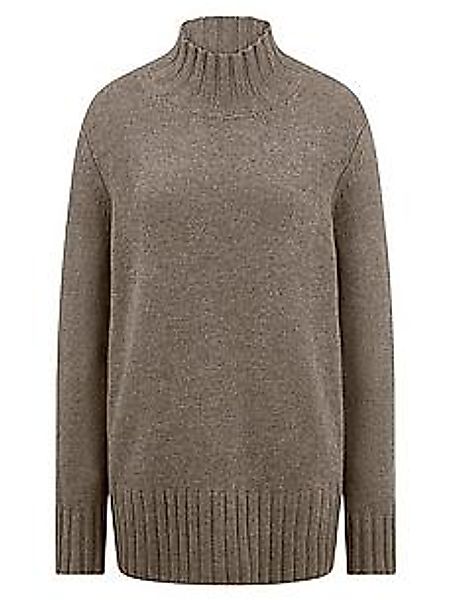Long-Pullover Peter Hahn beige günstig online kaufen