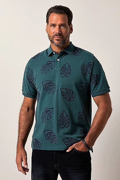 JP1880 Poloshirt JP1880 Poloshirt Halbarm Piqué Stickmuster günstig online kaufen