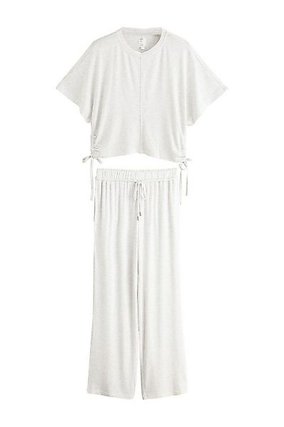 Next Pyjama Kurzärmeliger, gemütlicher Schlafanzug (2 tlg) günstig online kaufen