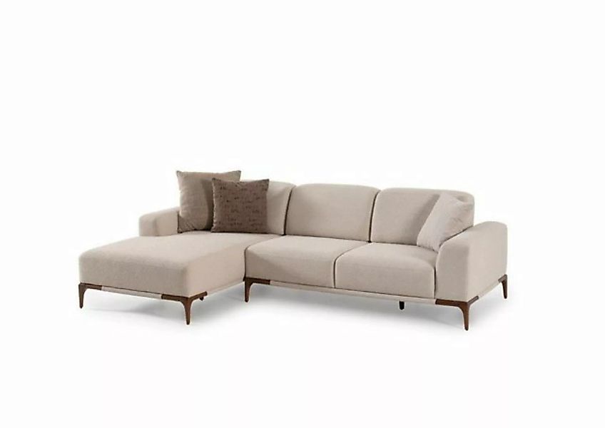 JVmoebel Ecksofa, Wohnzimmer Ecksofa L-Form Couch Polsterung Luxus Style Co günstig online kaufen