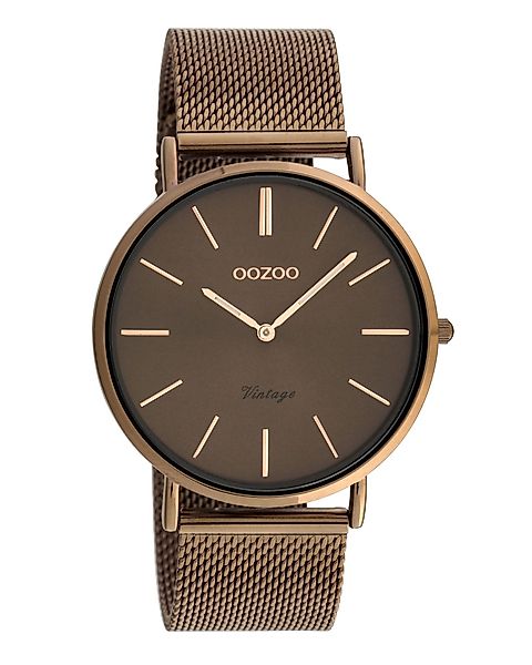 OOZOO Quarzuhr Vintage Damenuhr C20004 Coffee günstig online kaufen