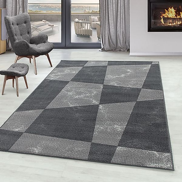 SIMPEX24 Designteppich Geometrisch Design, Läufer, Höhe: günstig online kaufen