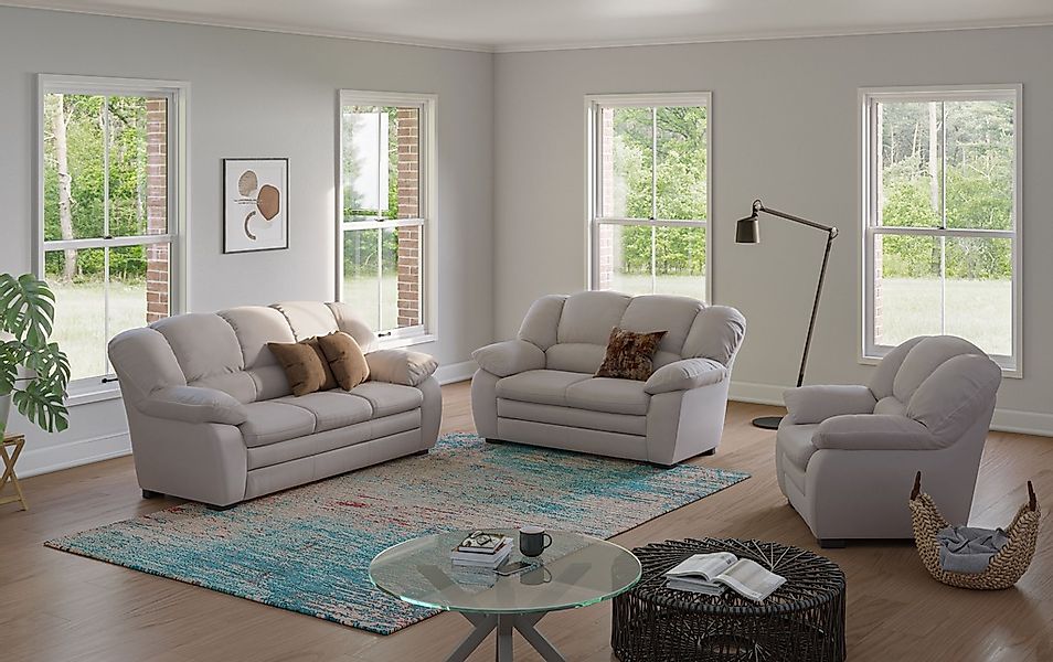 COTTA Polstergarnitur "Casino" Set, 3 Stk. tlg. Sessel, 2-Sitzer, 2,5-Sitze günstig online kaufen