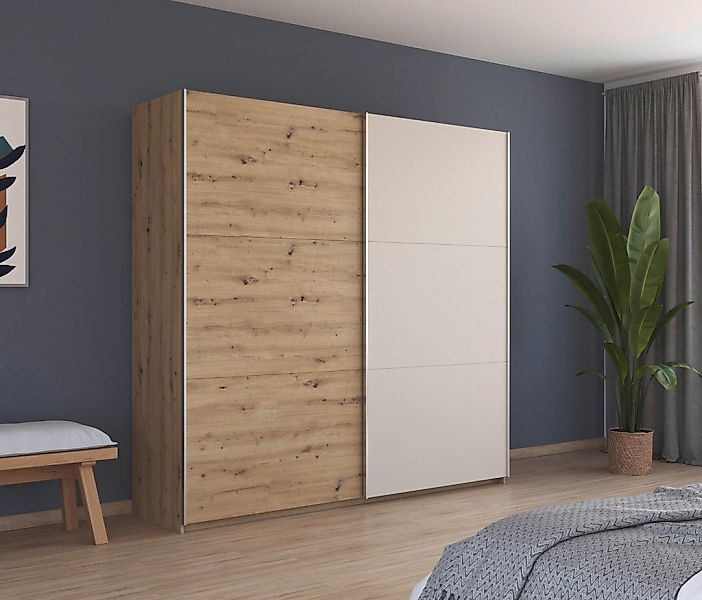 rauch Schwebetürenschrank "Monza" in trendigen Farbkombinationen, mit viel günstig online kaufen