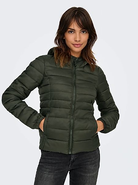 ONLY Steppjacke "ONLTAHOE HOOD JACKET OTW NOOS", mit Kapuze, in modisch kur günstig online kaufen