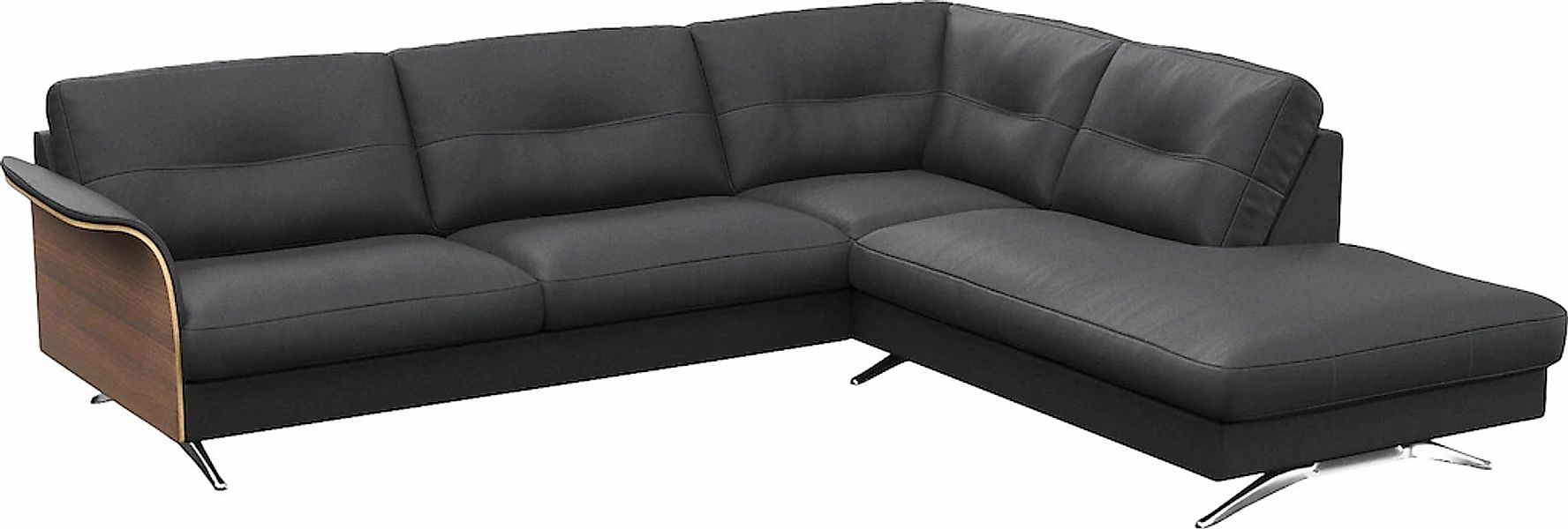 FLEXLUX Ecksofa »Glow«, Skandinavisches Design, In hochwertiger Verarbeitun günstig online kaufen