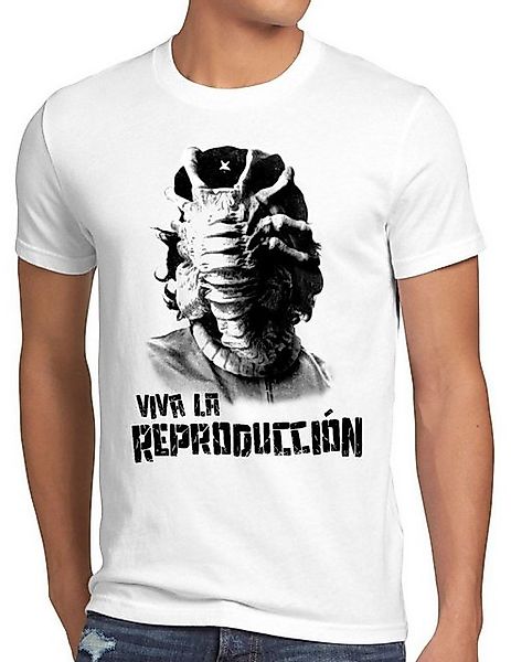 style3 T-Shirt Viva Facehugger alien che guevara revolution kuba xenomorph günstig online kaufen