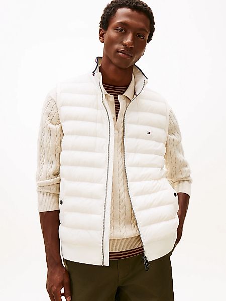 Tommy Hilfiger Steppweste "MIX MEDIA" Stehkragen, 2-Wege-Reißverschluss günstig online kaufen