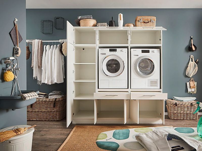 Laundreezy Mehrzweckschrank-Set LAUNDREEZY LDSK13, Breite 185 günstig online kaufen