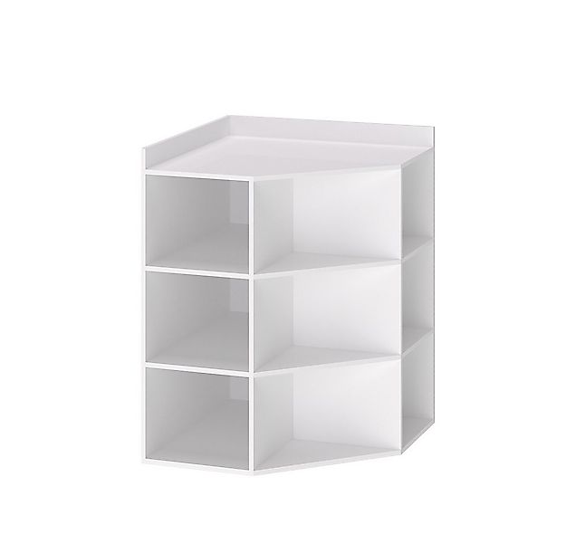 Vicco Eckregal Elina, Weiß, 60 x 80 cm günstig online kaufen