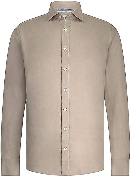 State Of Art Hemd Leinen Braun - Größe 3XL günstig online kaufen