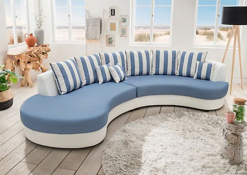 INOSIGN Ecksofa »Limoncello organische Formensprache, OTTOs Choice, L-Form« günstig online kaufen