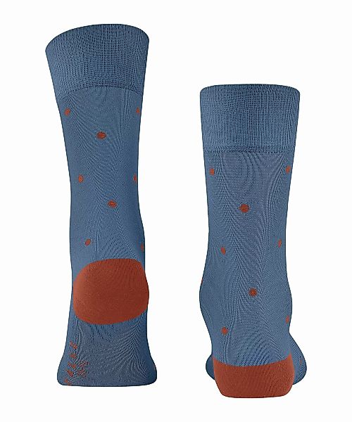 FALKE Dot Herren Socken, 39-42, Blau, Punkte, Baumwolle, 13269-684502 günstig online kaufen