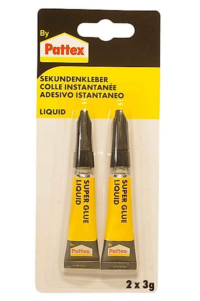 Pattex Sekundenkleber Sekundenkleber Liquid 2×3 g – Präzisions-Sekundenkleb günstig online kaufen