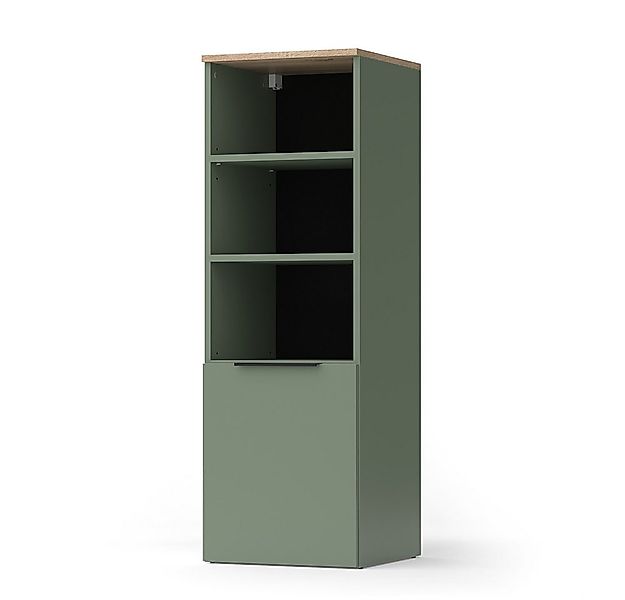 Vicco Aktenschrank Wido, Grün/Sonoma, 40.2 x 120 cm mit einer Tür günstig online kaufen
