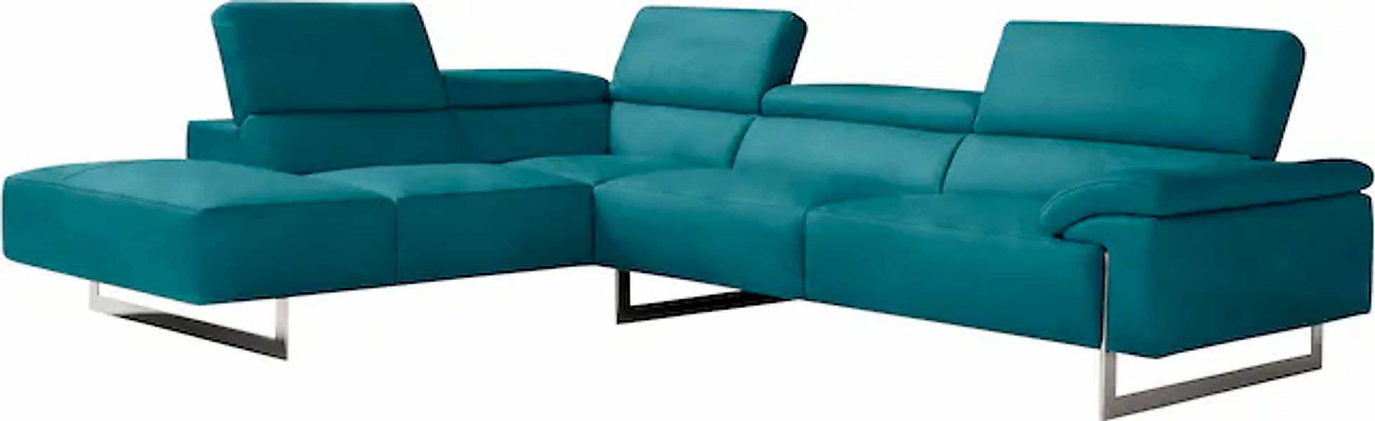 Egoitaliano Ecksofa "Malika, elegant und bequem, Designsofa, L-Form", mit O günstig online kaufen
