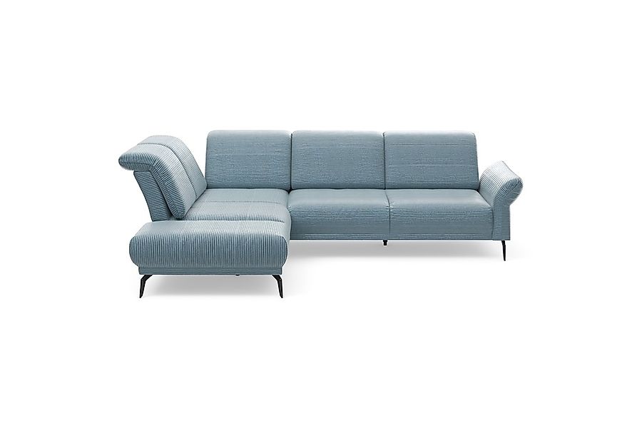 INOSIGN Ecksofa »Coco L-Form«, Sitztiefen-, Arm- und Kopfteilverstellung, C günstig online kaufen
