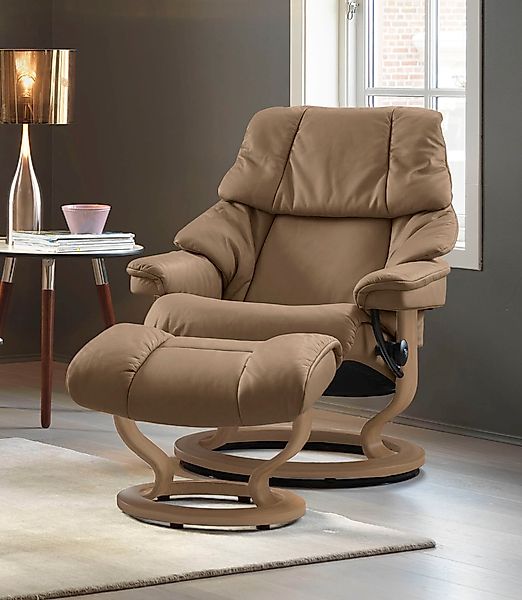 Stressless Relaxsessel "Reno", (Set, Relaxsessel mit Hocker), mit Hocker, m günstig online kaufen