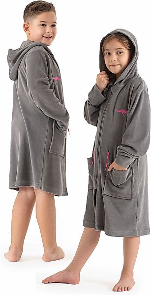 KangaROOS Kinderbademantel "Kira, Ideal für Zuhause, Schwimmbad oder im Url günstig online kaufen