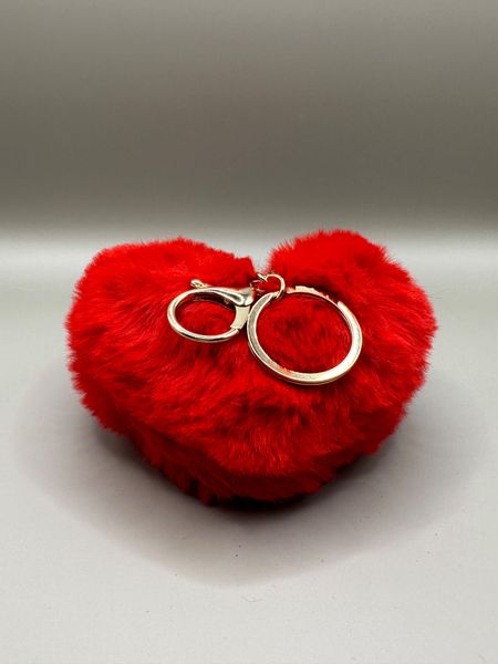 Stelby Schlüsselanhänger Schlüsselanhänger Plüsch herzförmig - günstig online kaufen